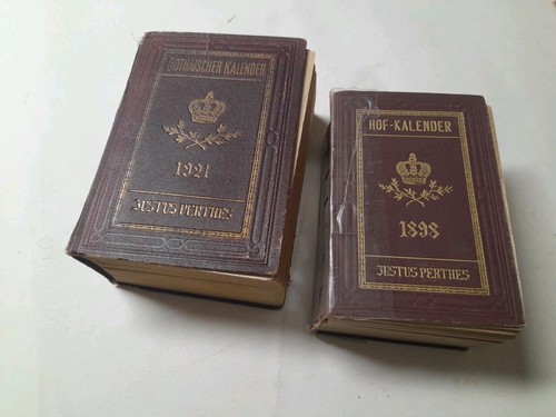 Gothaischer hofkalender x - 2,