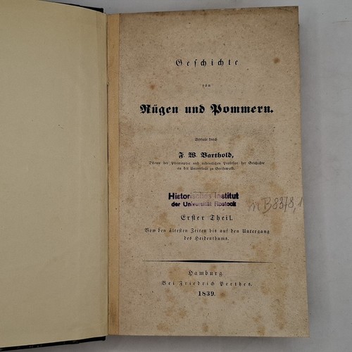 Geschichte von rügen und - von,