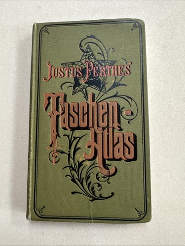 Justus perthes taschen atlas - justus, taschen-atlas