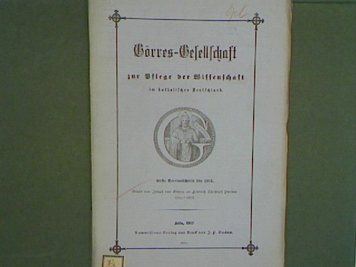 Briefe von joseph - joseph, görres