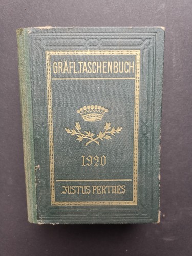 Gräfliches taschenbuch 1920 - gräfliches,