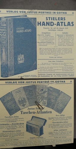 Werbung lot gotha perthes - werbung, hand