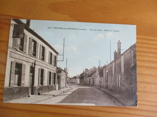 Cpa perthes gatinais rue - perthes,
