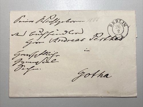1855 brief hülle - an, andreas