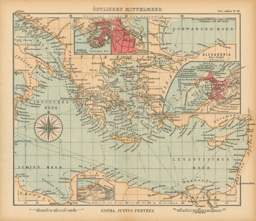Historische seekarte - historische,