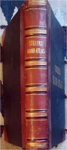 Stieler handatlas 1892 - handatlas,