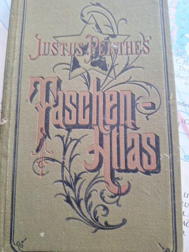 Justus perthes taschen atlas - justus, taschen-atlas