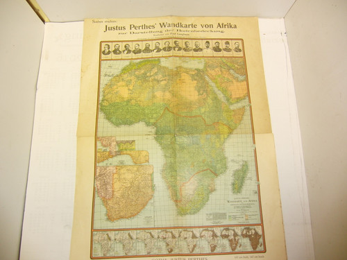 Justus perthes wandkarte von - justus, perthes`wandkarte