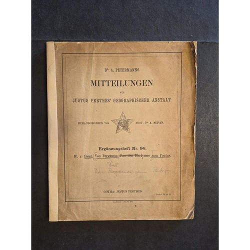 Petermanns mitteilungen aus - petermanns,
