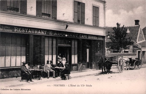 Cpa perthes l hotel - cpa, l'hotel