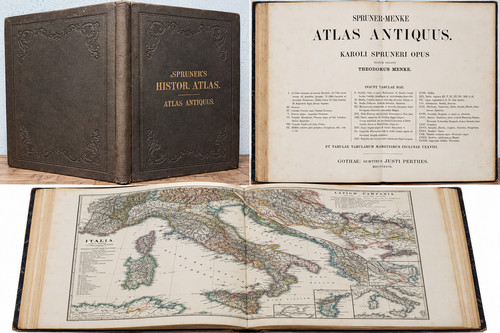 Spruner menke atlas - menke, antiquus