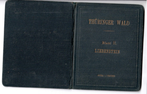 Thüringer wald blatt - a2-k-,